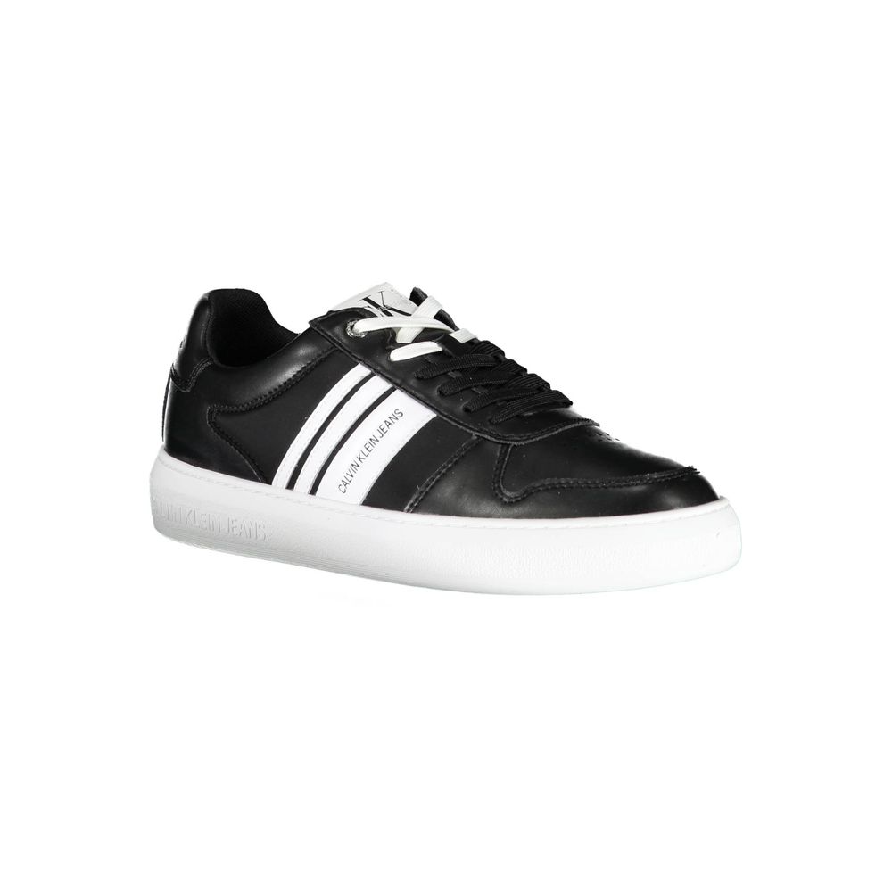 Calvin Klein Nero Polyester Men Sneaker