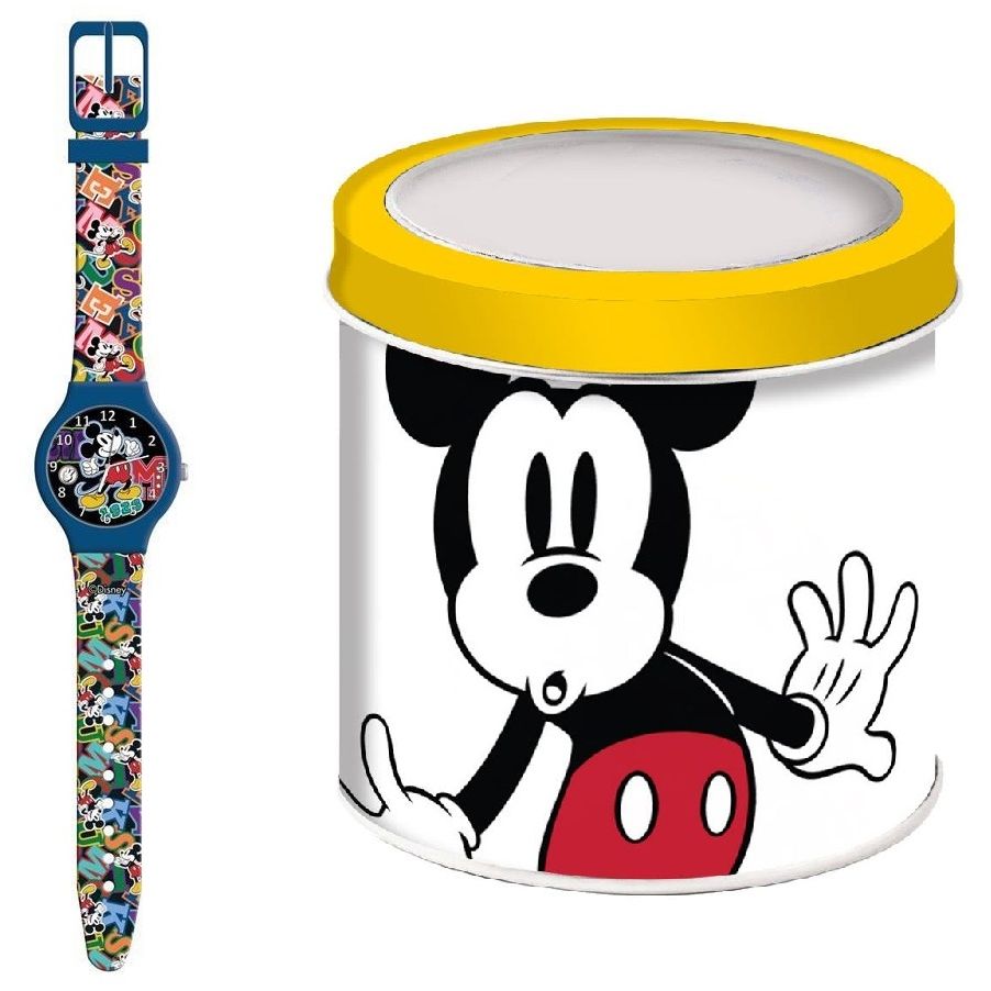 DISNEY KID WATCH Mod. MICKEY MOUSE  - Tin Box