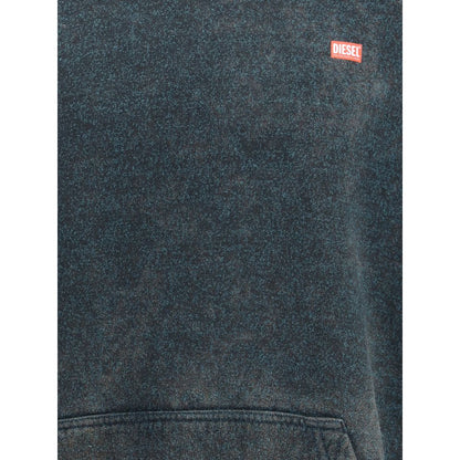 Diesel Black Polyester Sweatshirt