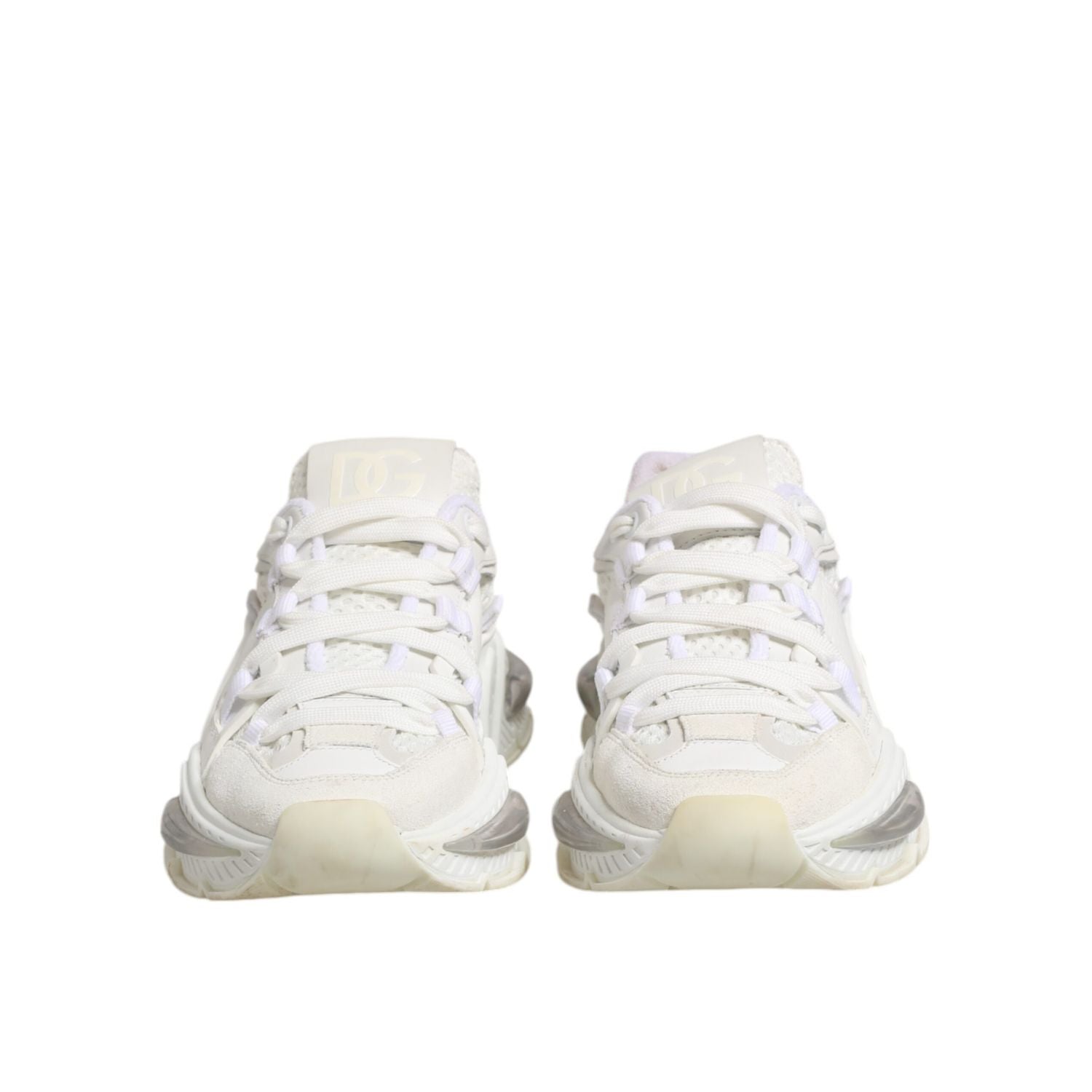 Dolce & Gabbana Airmaster White Women Low Top Sneakers Shoes