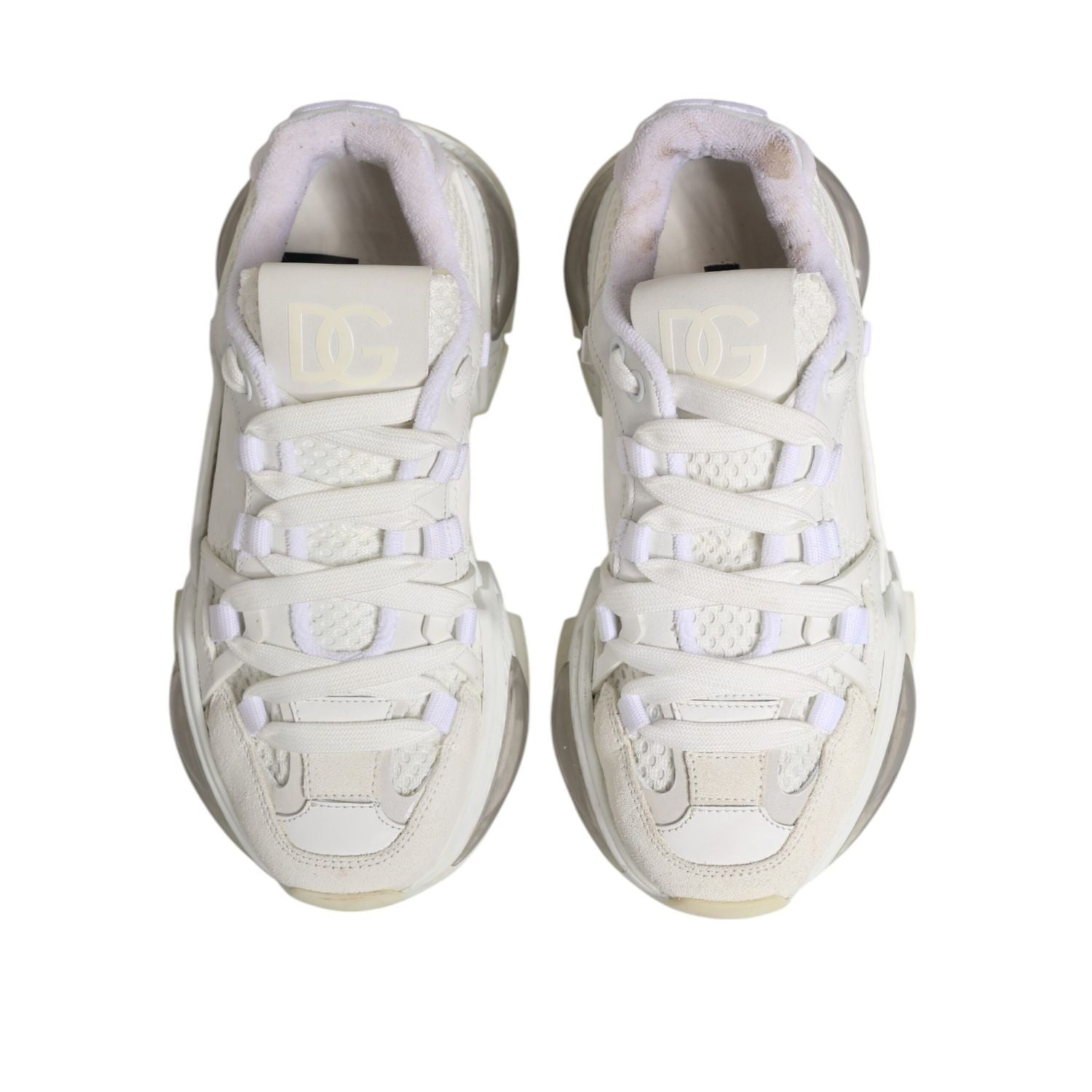 Dolce & Gabbana Airmaster White Women Low Top Sneakers Shoes