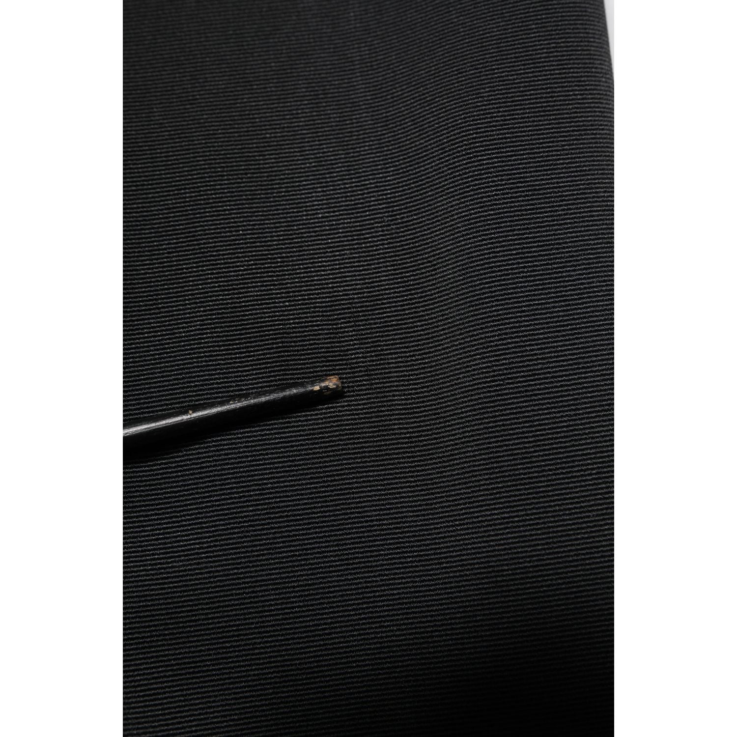 Dolce & Gabbana Black Acetate HighWaist Tapered Trouser Pants