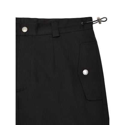 Dolce & Gabbana Black Cotton Cargo Pants