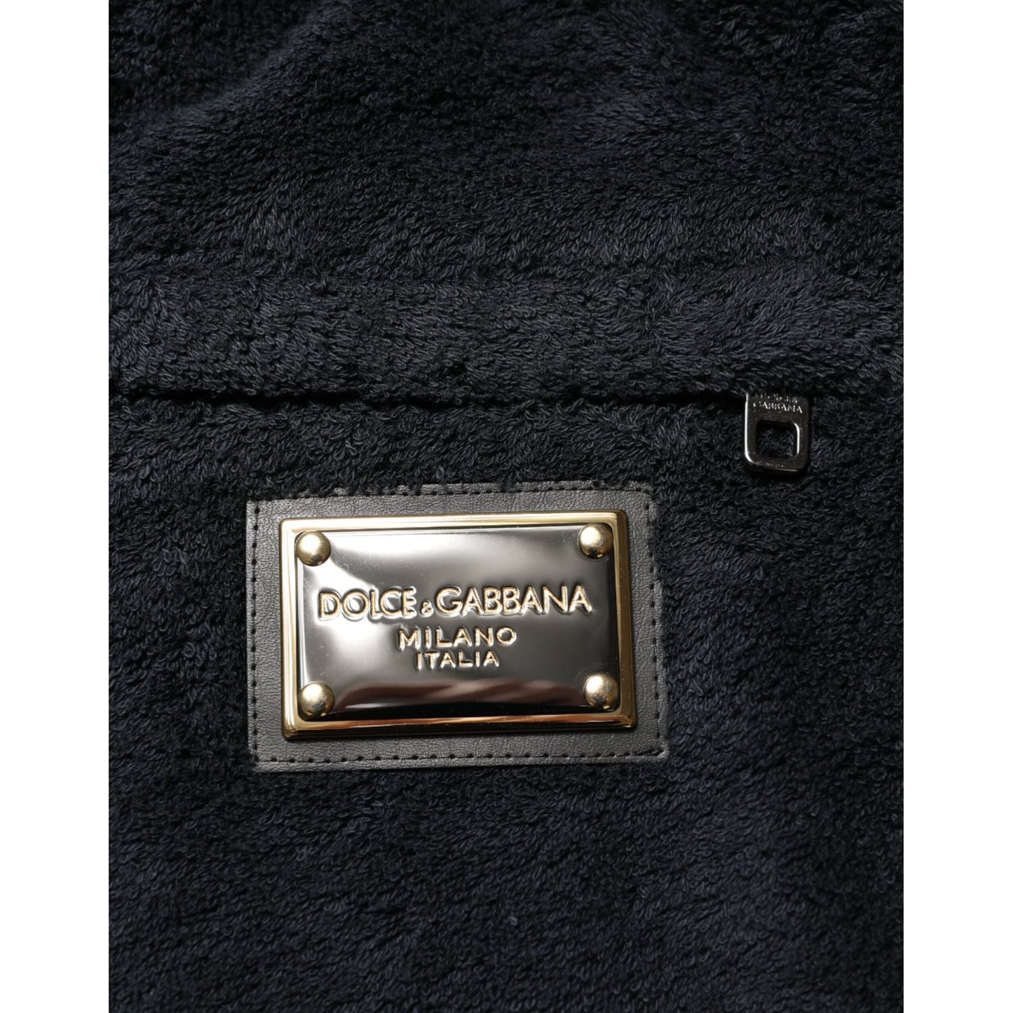 Dolce & Gabbana Black Cotton Logo Men Jogger Sweatpants Pants
