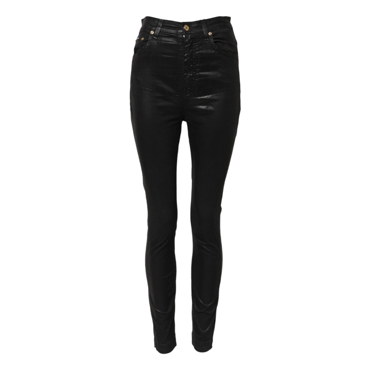 Dolce & Gabbana Black GRACE High Waist Skinny Denim Jeans