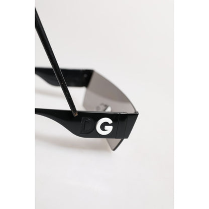 Dolce & Gabbana Black Metal Frame DNA Graffiti DG2233 Eyewear Sunglasses