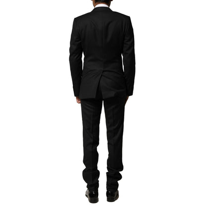 Dolce & Gabbana Blue MARTINI Wool Formal 2 Piece Suit