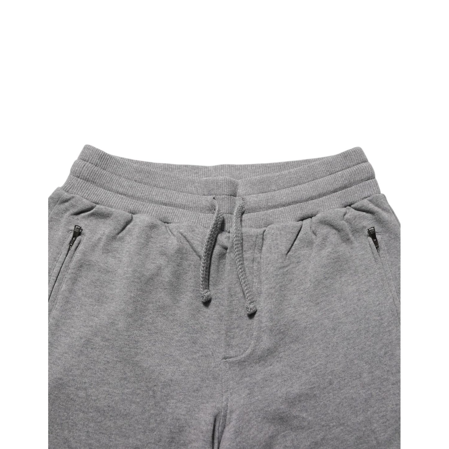 Dolce & Gabbana Cotton Jogger Sweatpants Trouser Gray