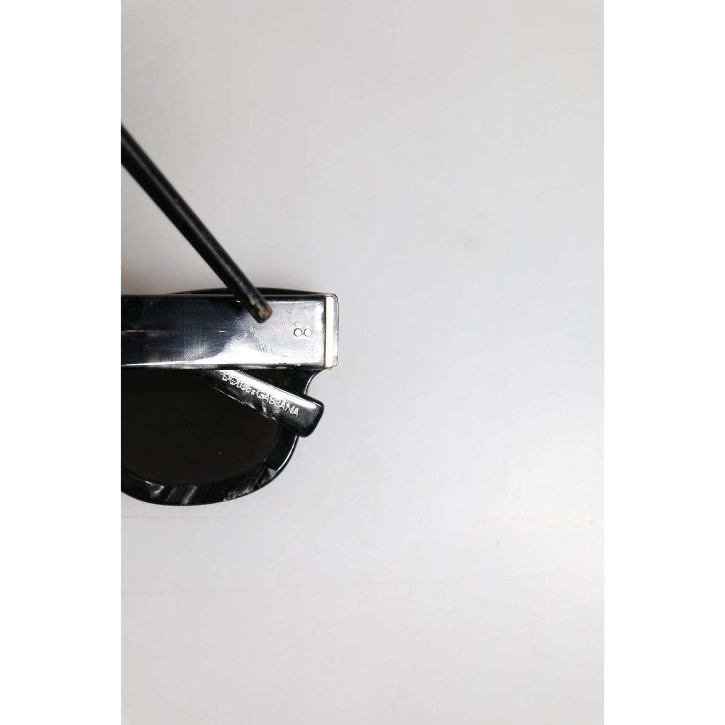 Dolce & Gabbana Pearl White Acetate Frame DG4379 Domenico Shade Sunglasses