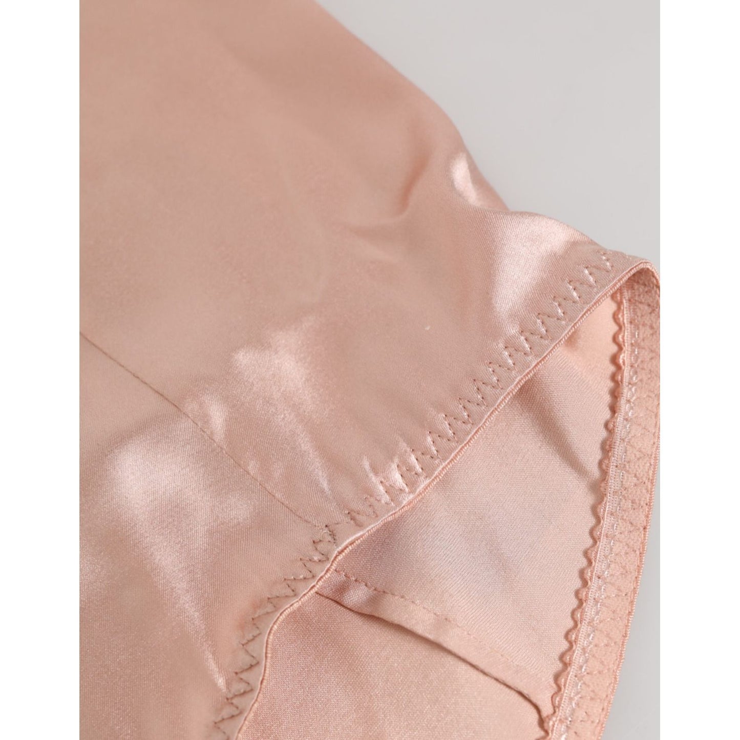 Dolce & Gabbana Pink Acetate High Waist Shorts Panty Underwear