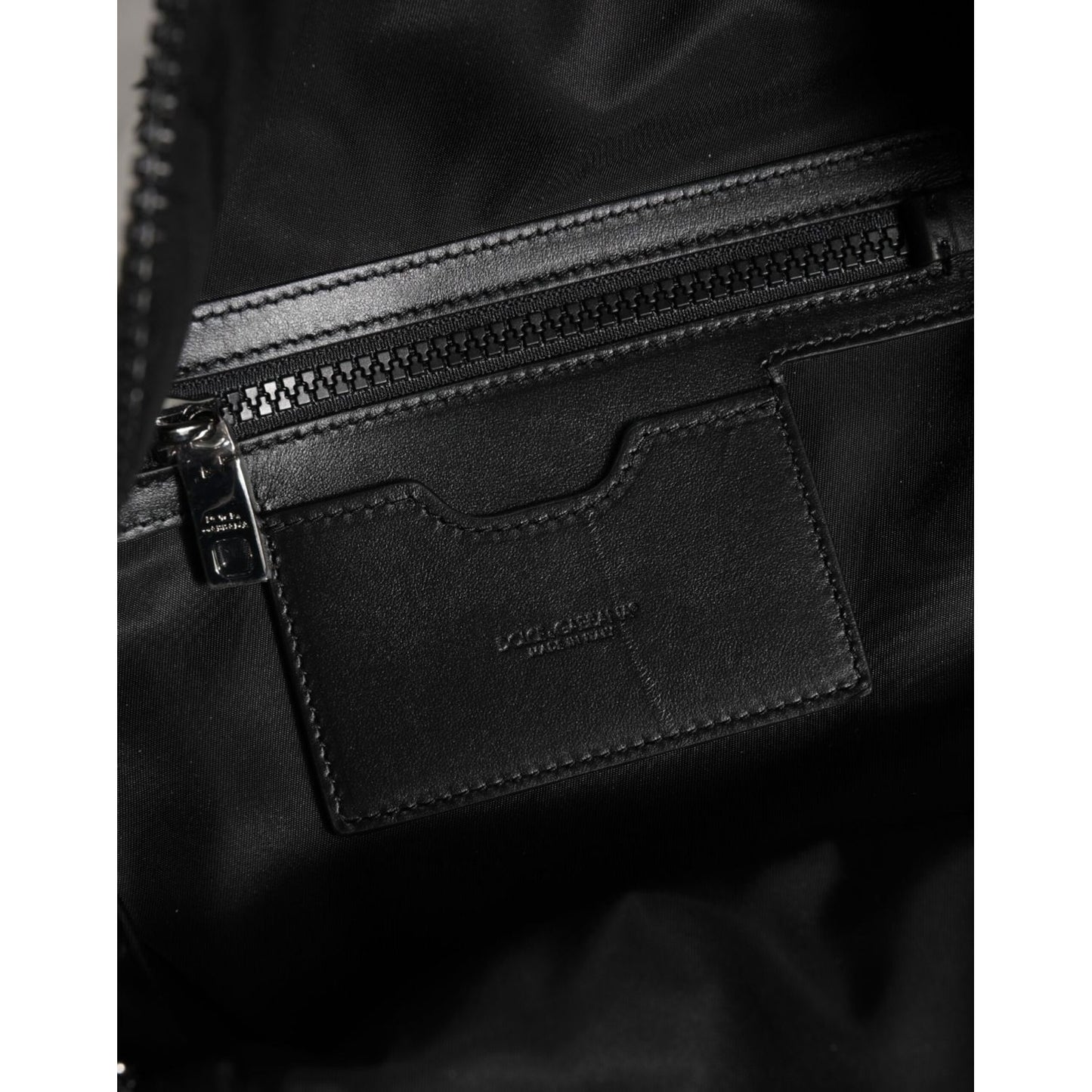 Dolce & Gabbana White DG Stars Print Nylon Travel Backpack Bag