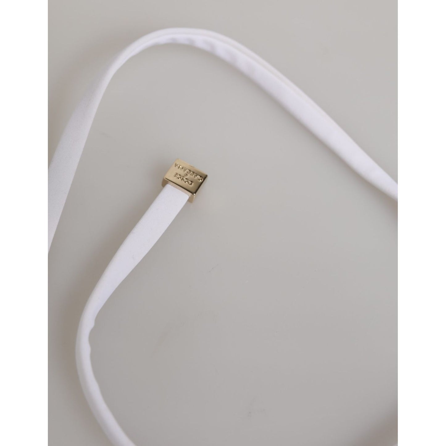 Dolce & Gabbana White Logo Swimsuit 2 Piece Top Bottom Swimwear