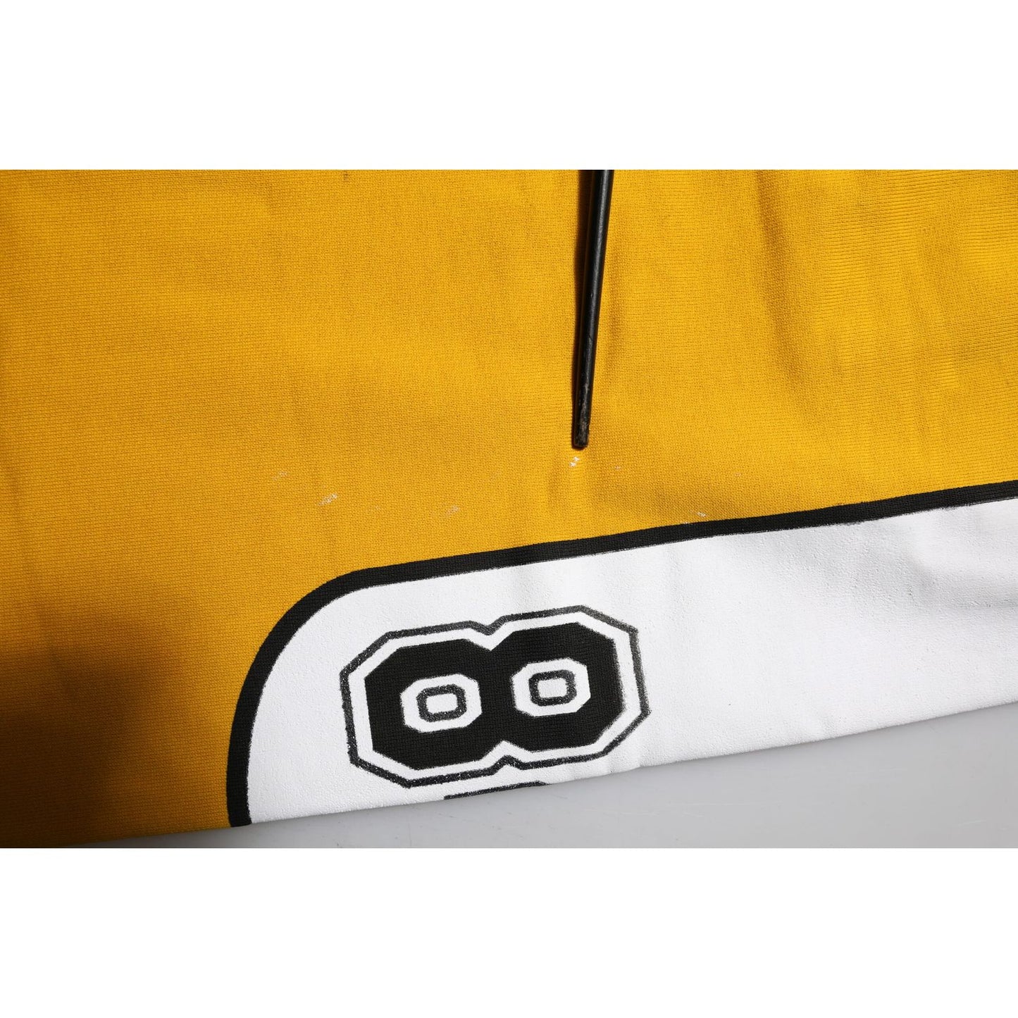 Dolce & Gabbana Yellow Cotton Drawstring Jogger Pants