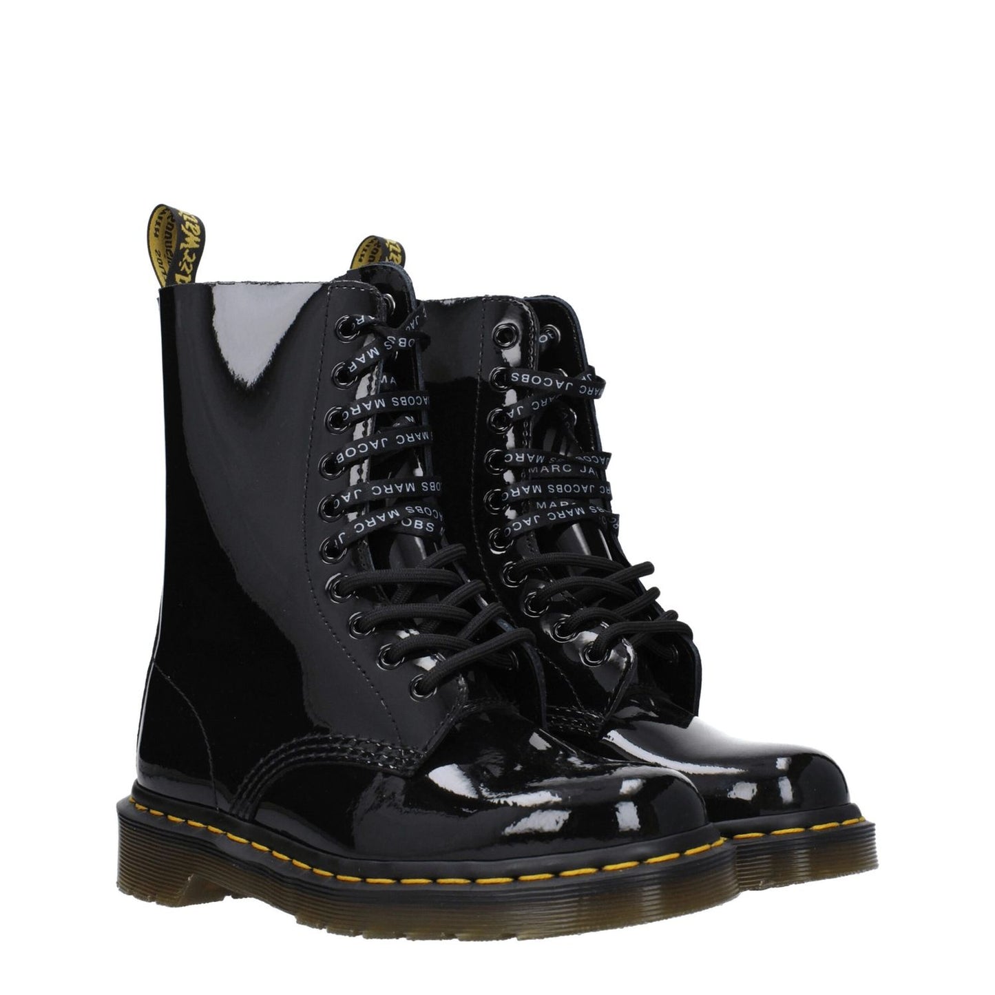 Dr. Martens Black Leather Ankle Boots