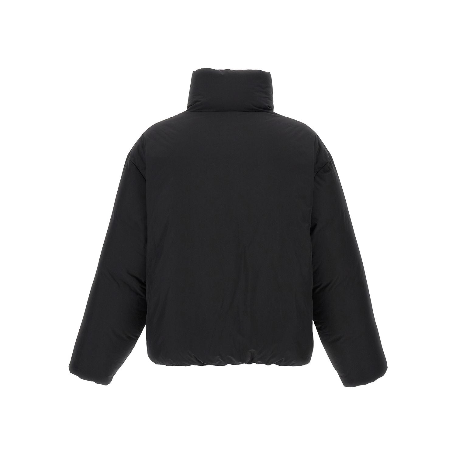 Dsquared² Black Polyester Full-Length Jacket
