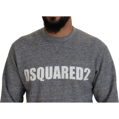 Dsquared² Gray Crystal Embellishment Men Pullover Sweater 1728,67345645728,Clothing,Dsquared²,Gray,IT48 | M,Material: 100% Cotton,Men,Preowned / Defect,Sweaters - Clothing,Sweaters - Men - Clothing,Sweatshirts - Sweaters - Clothing
