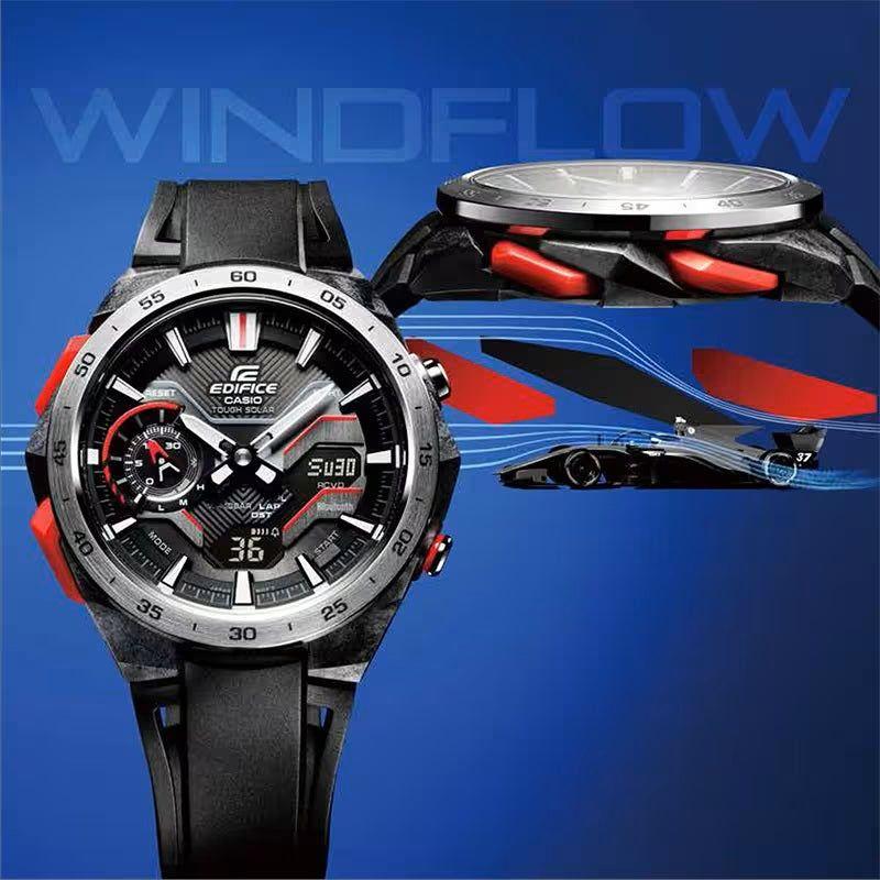 CASIO EDIFICE Mod. WINDFLOW - F1 Chronograph. Tough Solar. WATCHES CASIO EDIFICE