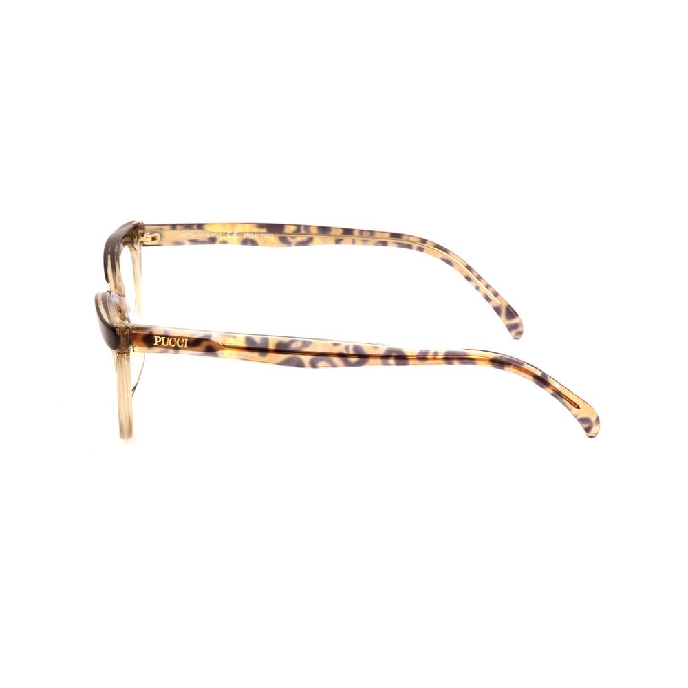 Emilio Pucci Brown Plastic Glasses (Frames)