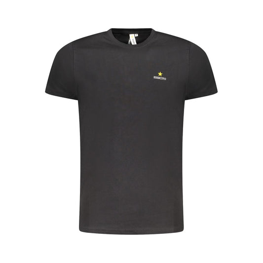 Esercito 1659 Black Cotton Men T-Shirt