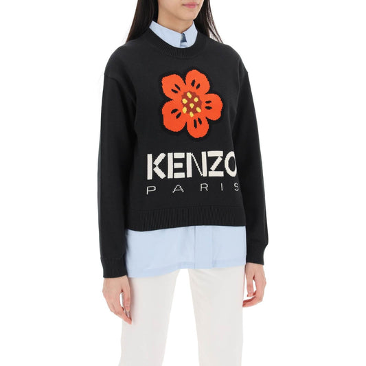 Kenzo bokè flower sweater in organic cotton Knitwear Kenzo