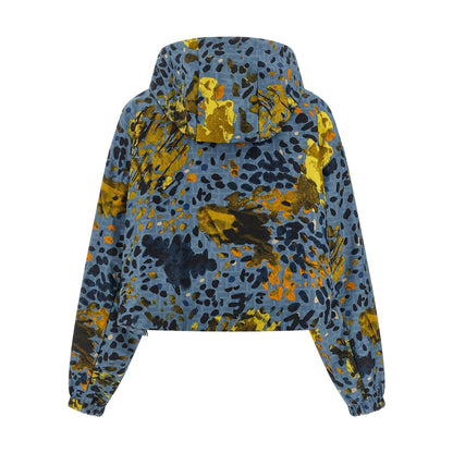 Fendi Blue Polyester Shell Jacket