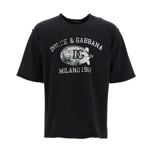 Dolce & Gabbana oversized printed t Topwear Dolce & Gabbana