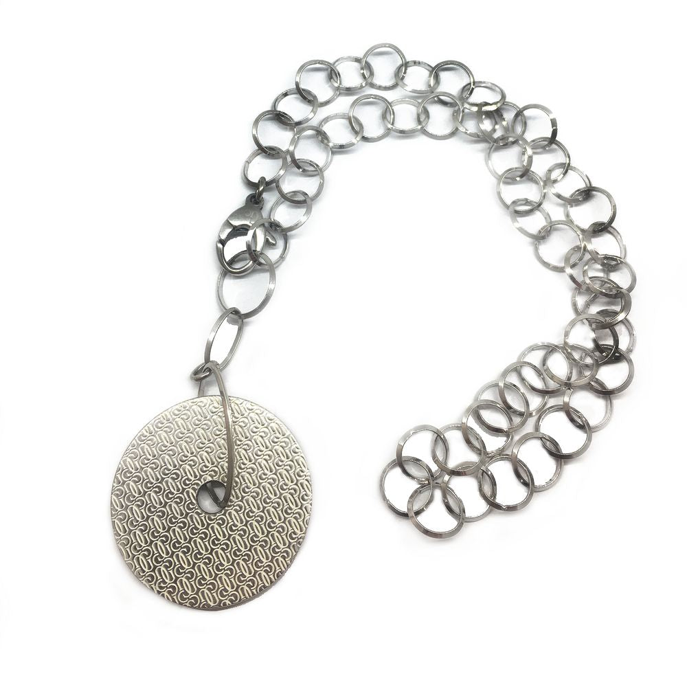 GC Silver Stainless Steel Necklace 1728,67434610848,Accessories,GC,Jewellery - Accessories,Necklaces - Jewellery - Accessories,New with tags,One Size,Silver,Women