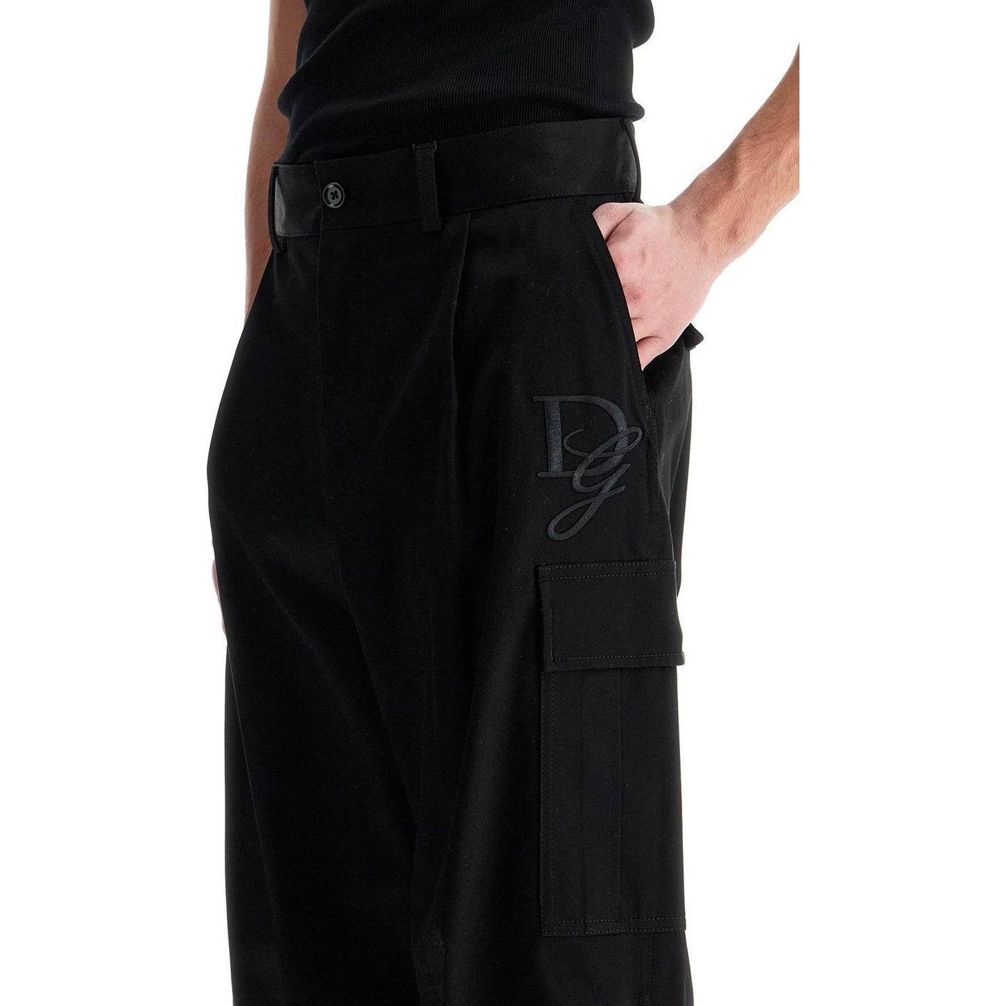 Dolce & Gabbana stretch cotton cargo pants Trousers Dolce & Gabbana