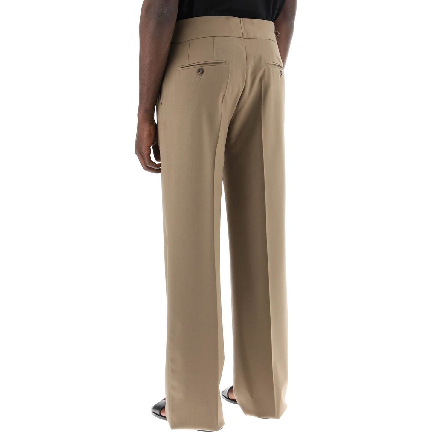 Dolce & Gabbana tailored trousers in bi-stretch wool Trousers Dolce & Gabbana