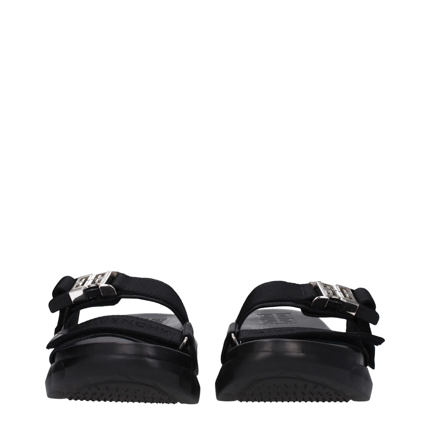 Givenchy Black Fabric Slippers