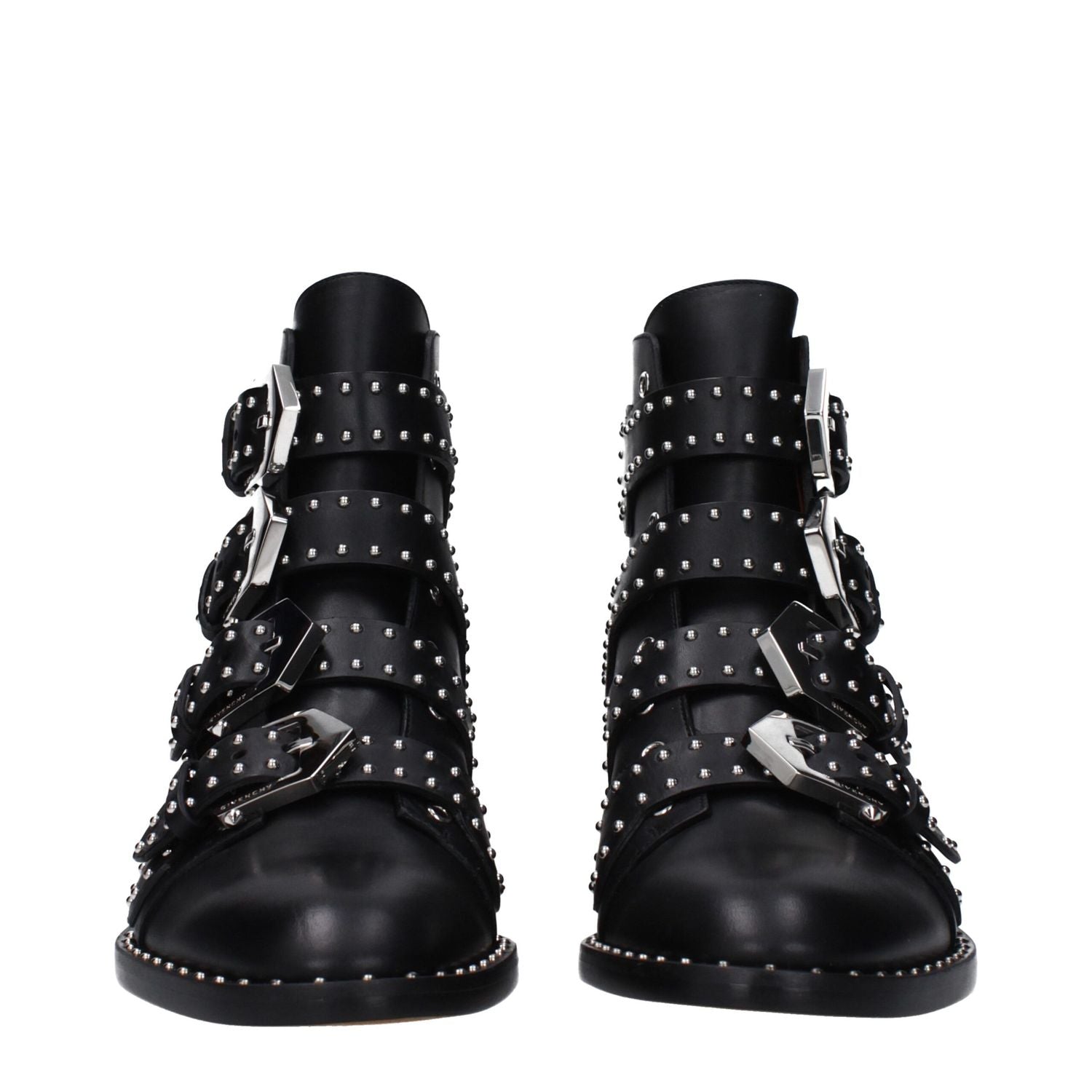 Givenchy Black Leather Ankle Boots