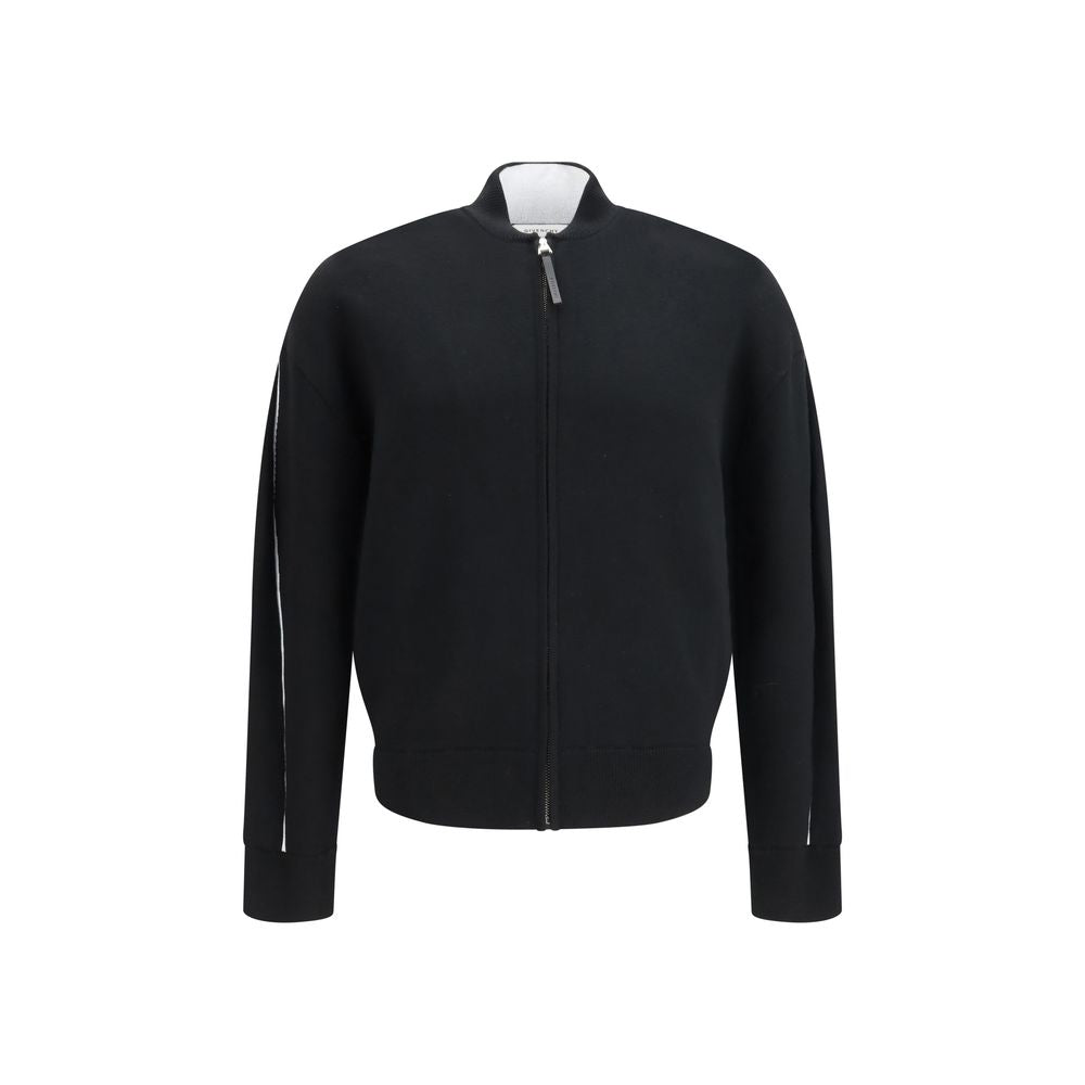 Givenchy Black Wool Cardigan 1728,72470364320,Black,Cardigans - Sweaters - Clothing,Clothing,Givenchy,L,M,Men,New with tags,Sweaters - Clothing