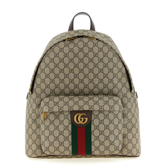 Gucci Beige Polyethylene Backpack