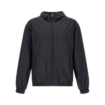 Gucci Black Polyamide Shell Jacket