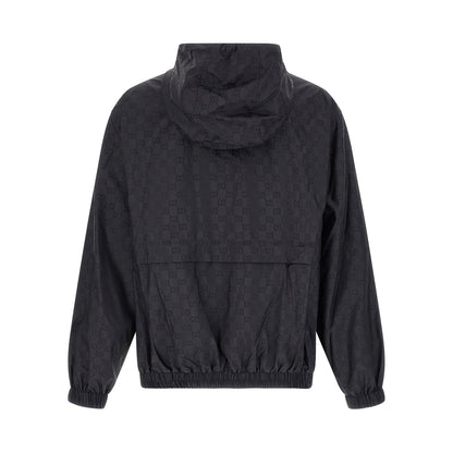 Gucci Black Polyamide Shell Jacket