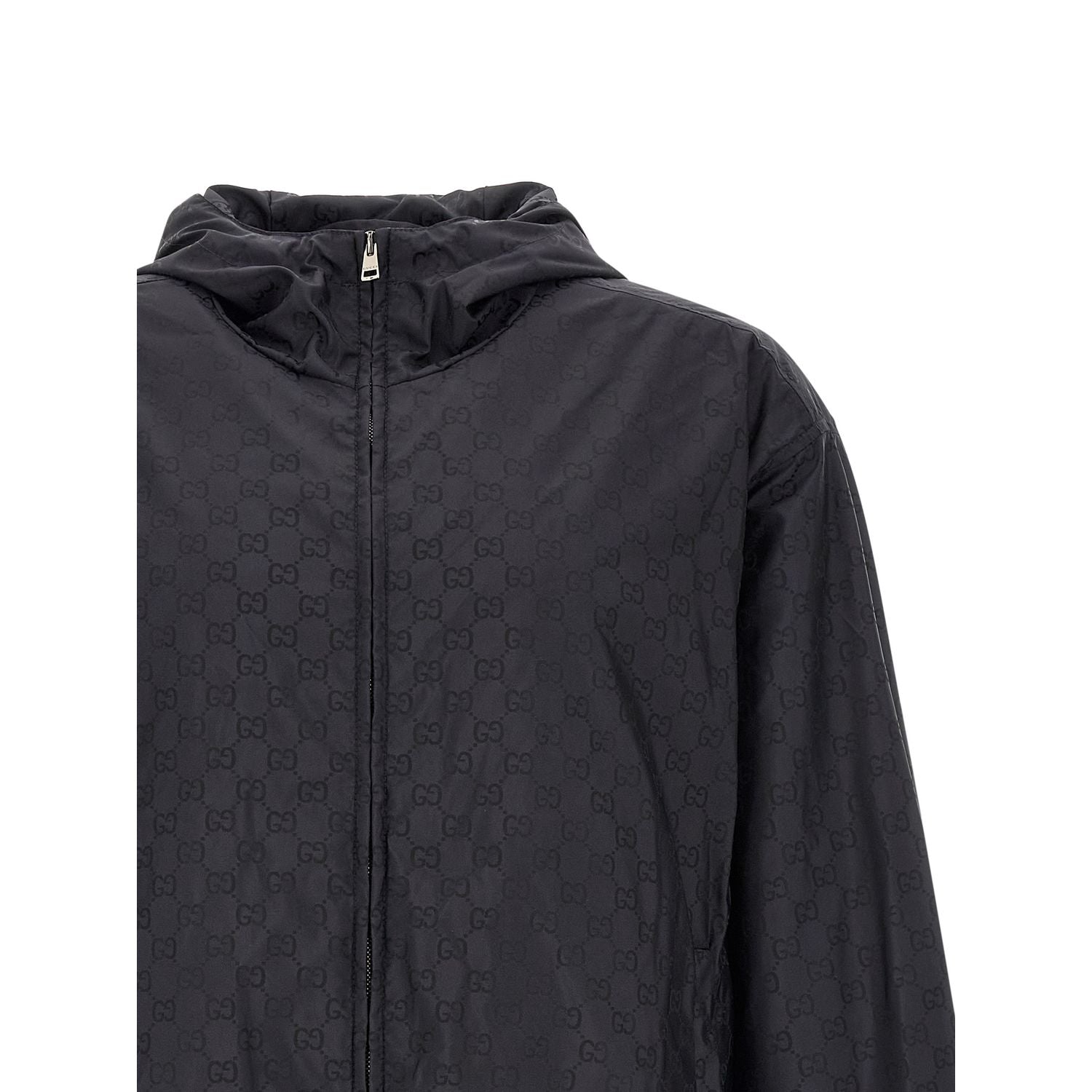 Gucci Black Polyamide Shell Jacket