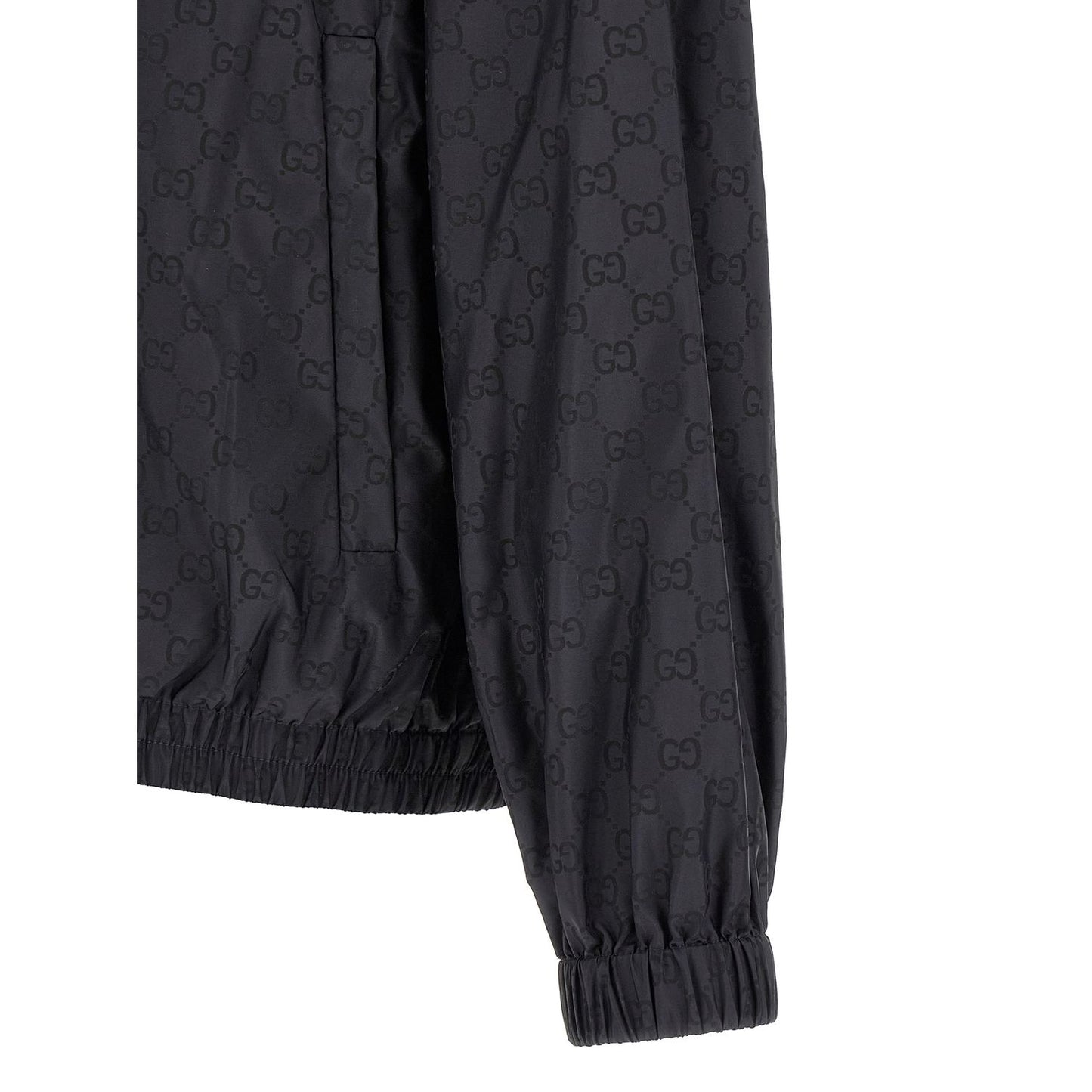 Gucci Black Polyamide Shell Jacket