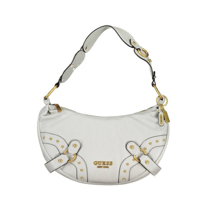 Guess Jeans Grigio Polyurethane Women Shoulder Bag