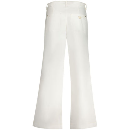 Guess Jeans White Cotton Women Short