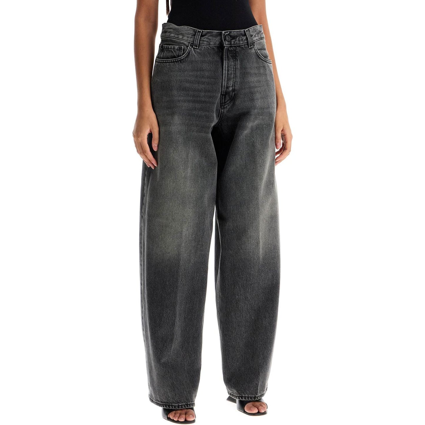 Haikure wide leg bethany jeans for a