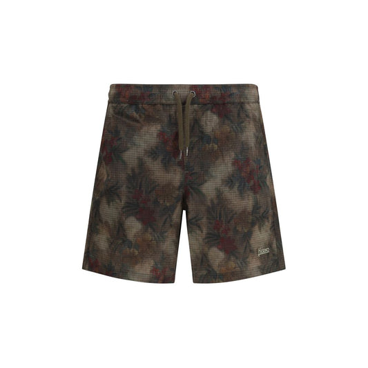 Herno Multicolor Polyamide Swim Shorts 1728,72470364320,Clothing,Herno,IT46 | S,IT50 | L,Men,Multicolor,New with tags,Swim Shorts - Swimwear - Clothing,Swimwear - Clothing