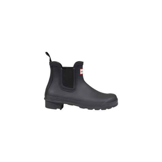 Hunter Black Recycled Polyester Ankle Boots 1728,71956299936,Ankle - Boots - Shoes,Black,Boots - Shoes,EU36/US6,EU37/US7,Hunter,New with tags,Shoes,Women