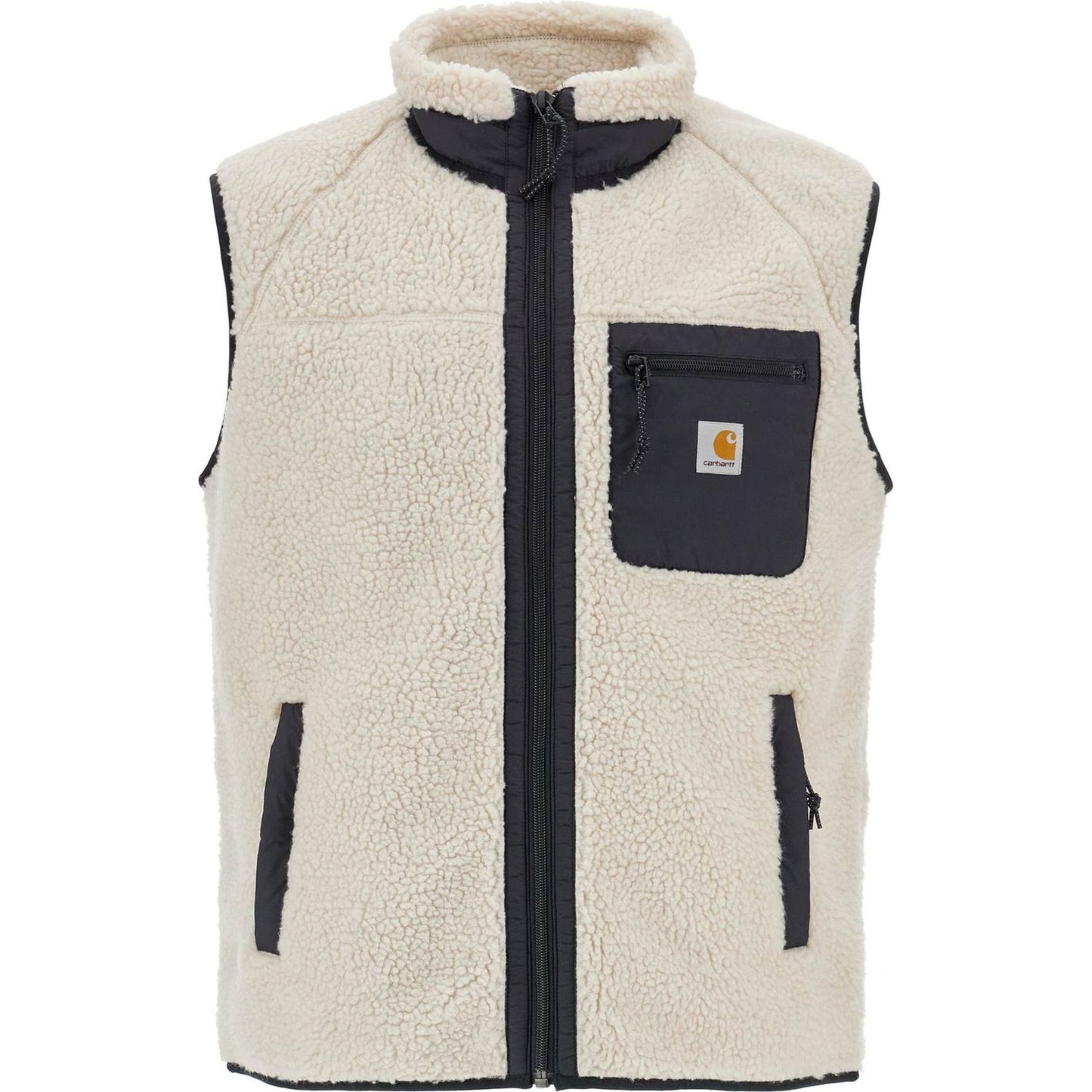 Carhartt Wip prentis liner vest in sherpa fleece Vests Carhartt Wip