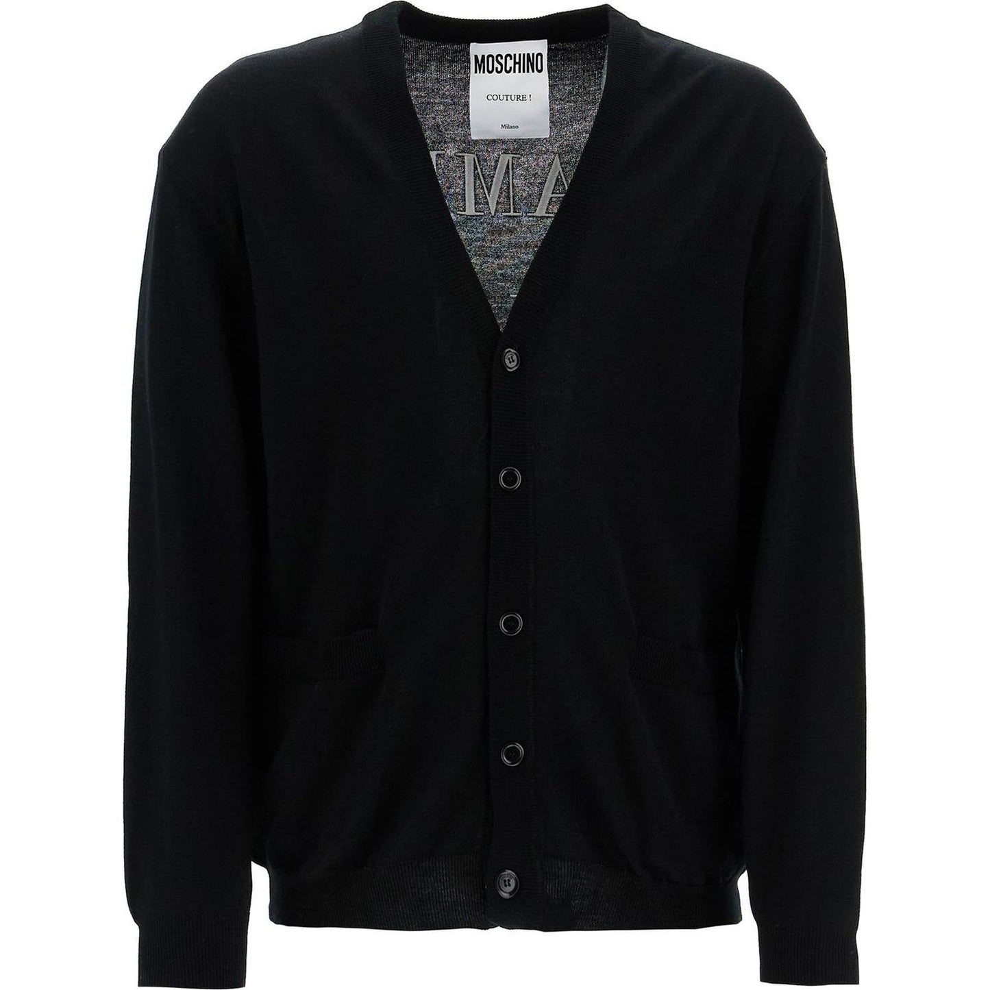 Moschino "classic chic cardigan with Knitwear Moschino