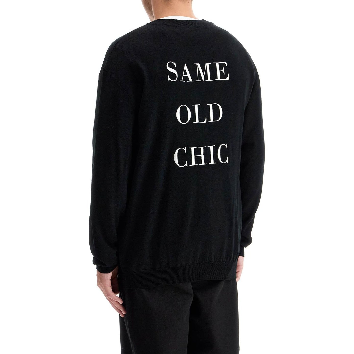 Moschino "classic chic cardigan with Knitwear Moschino