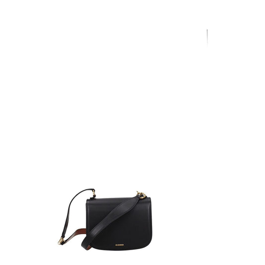 Jil Sander Black Leather Handbag