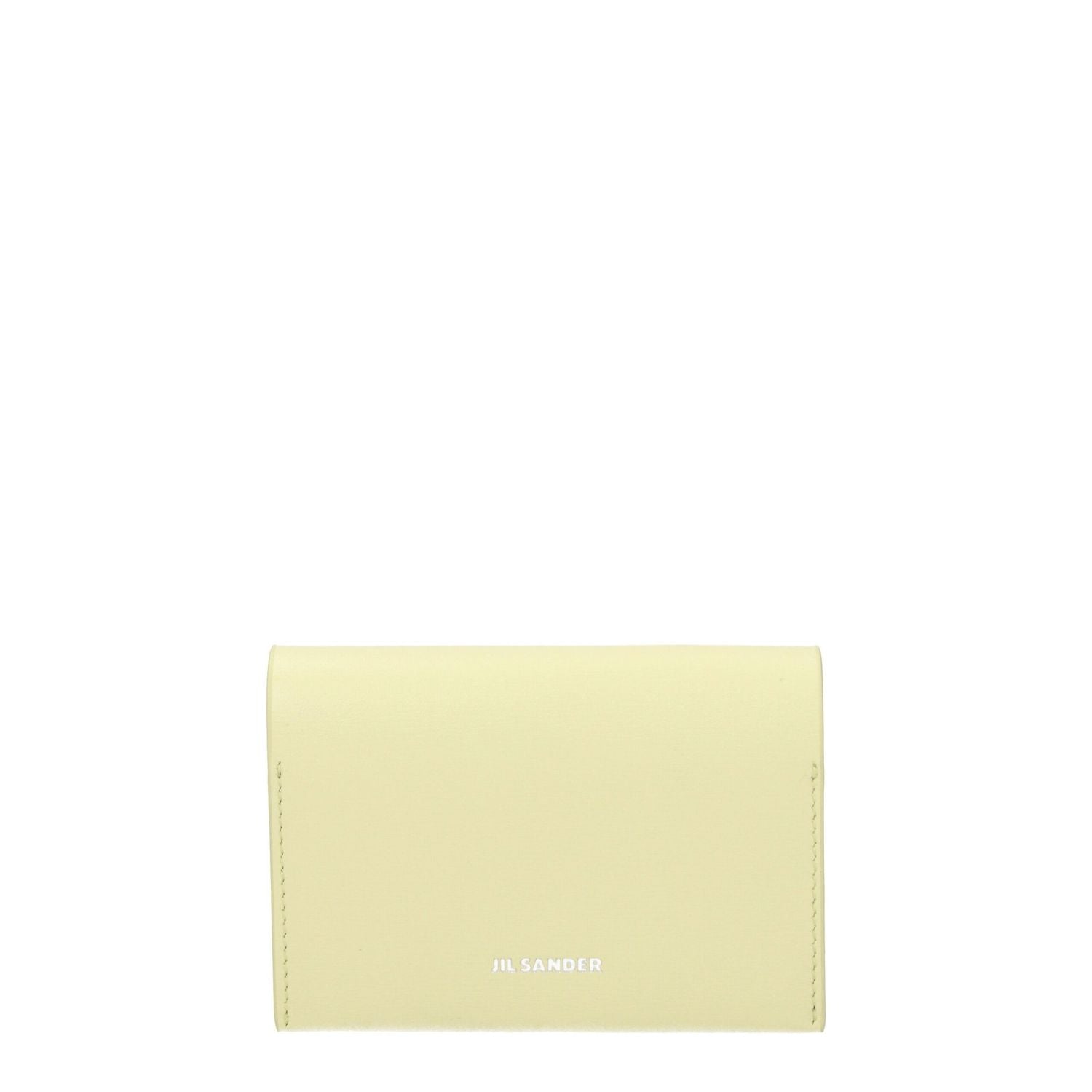Jil Sander Yellow Leather Cardholder