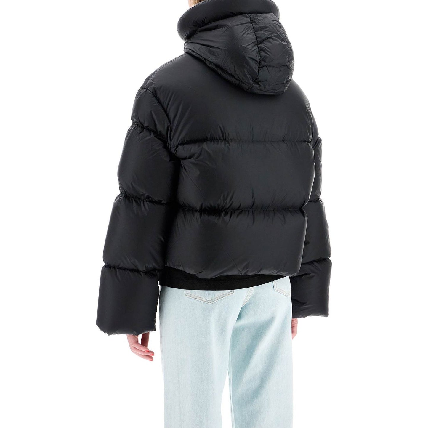 Ienki Ienki hooded kenny j boxy down jacket