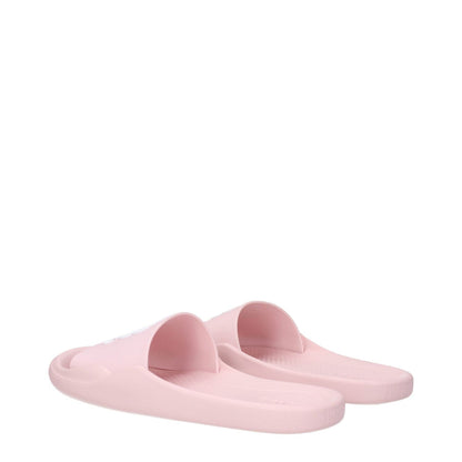 Kenzo Pink Cotton Slippers