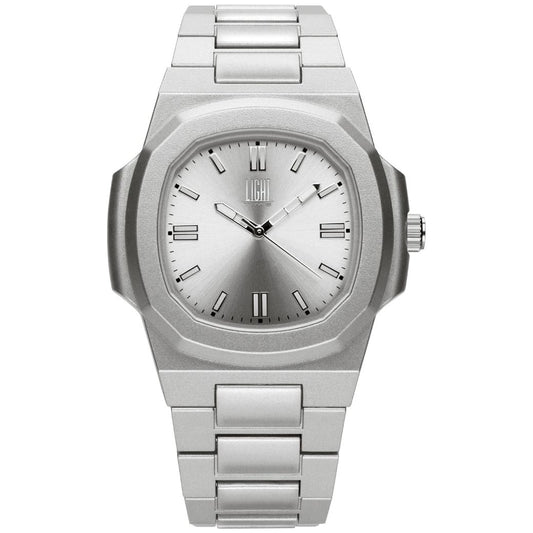 LIGHT TIME Mod. VELVET NAUTILUS - Silver